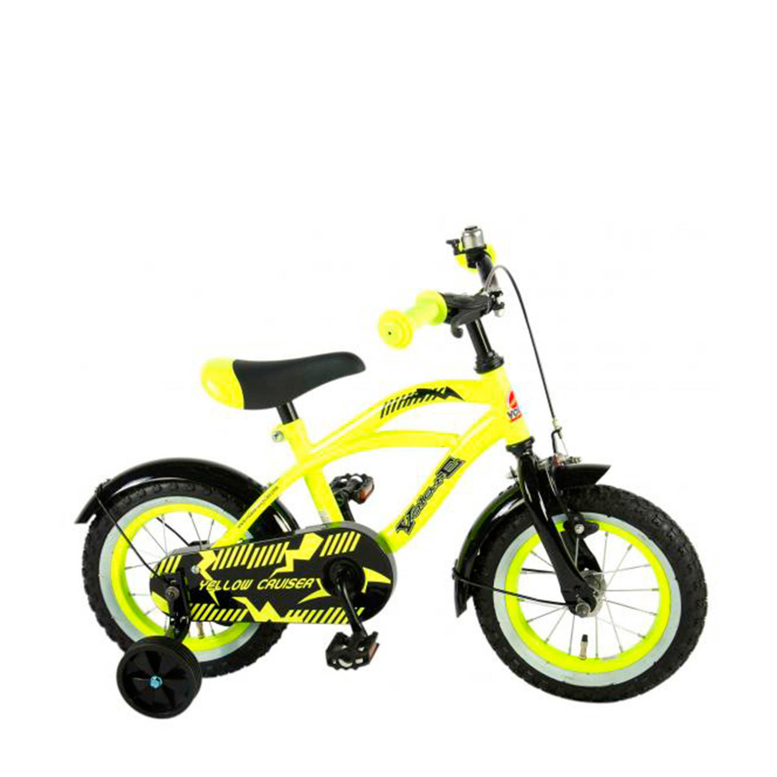 Volare Cruiser kinderfiets 12 inch Geel | wehkamp