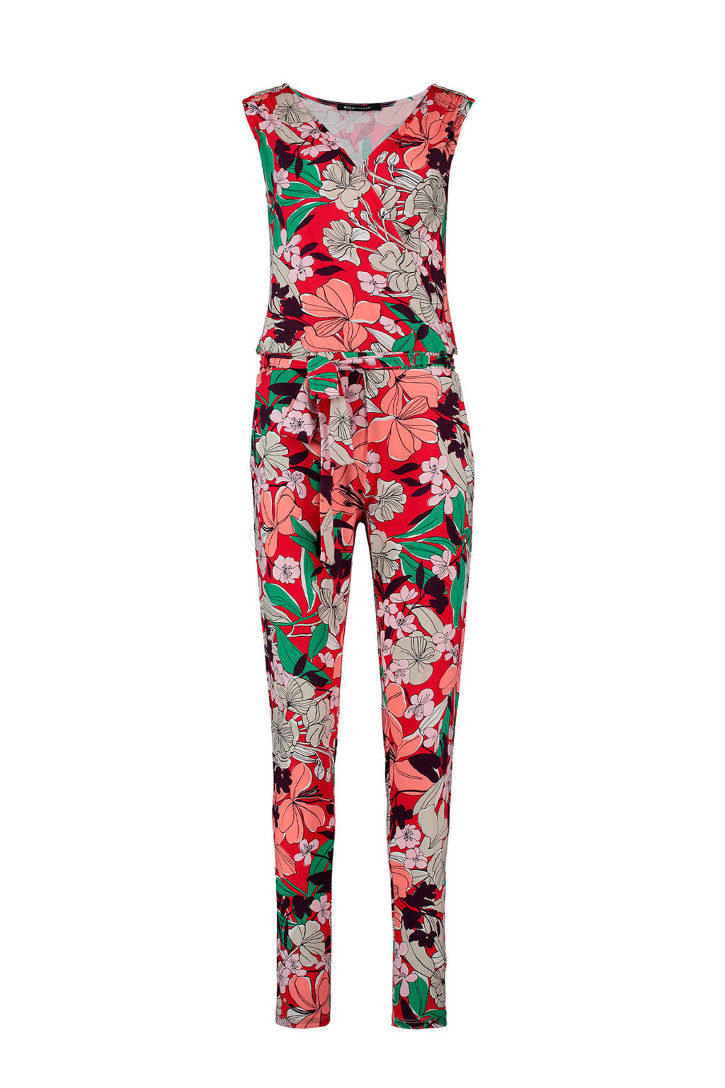 Expresso gebloemde jumpsuit wehkamp
