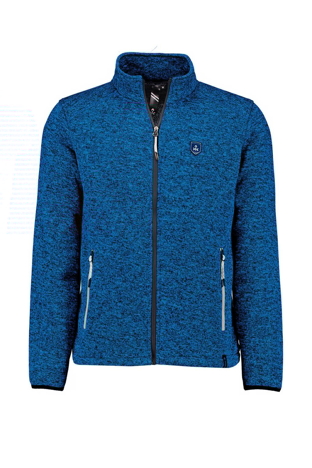 Kjelvik fleece vest Jurt blauw, Blauw
