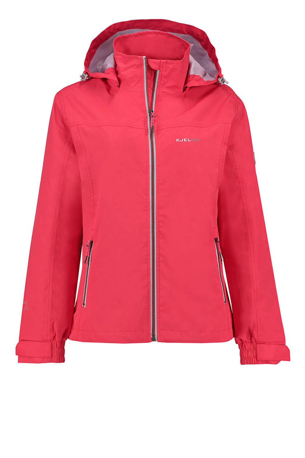 Kjelvik outdoor jas roze, Roze