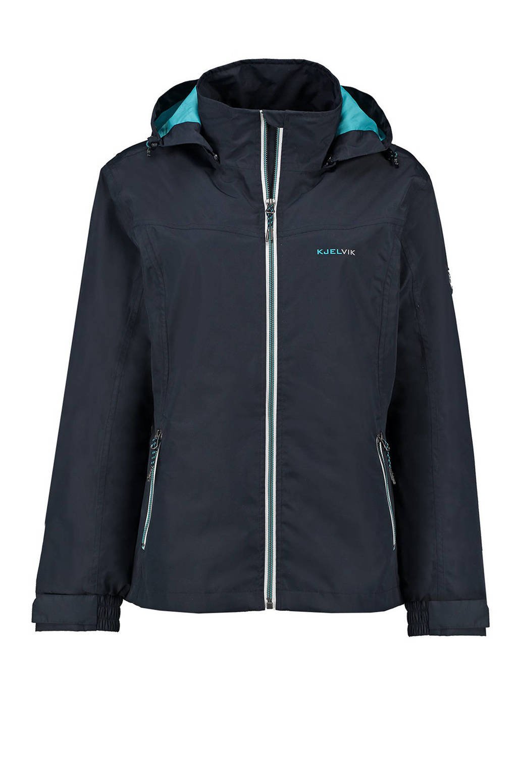 Kjelvik outdoor jas donkerblauw, Navy