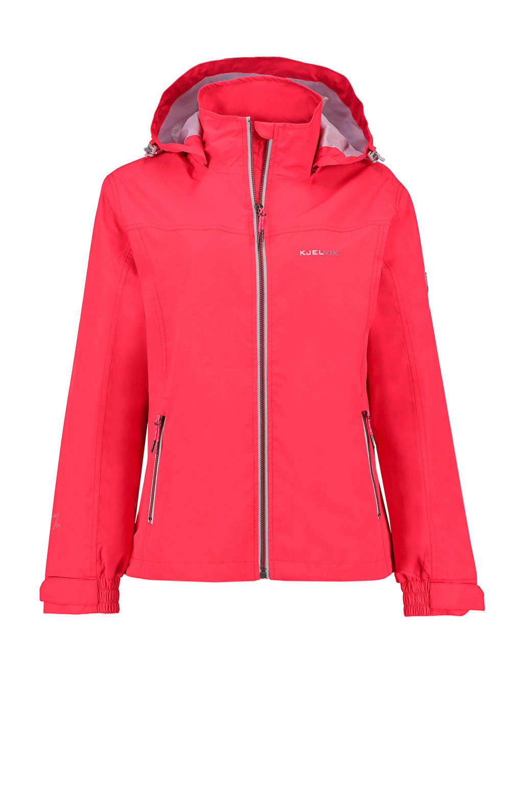 Kjelvik outdoor jas roze, Pink