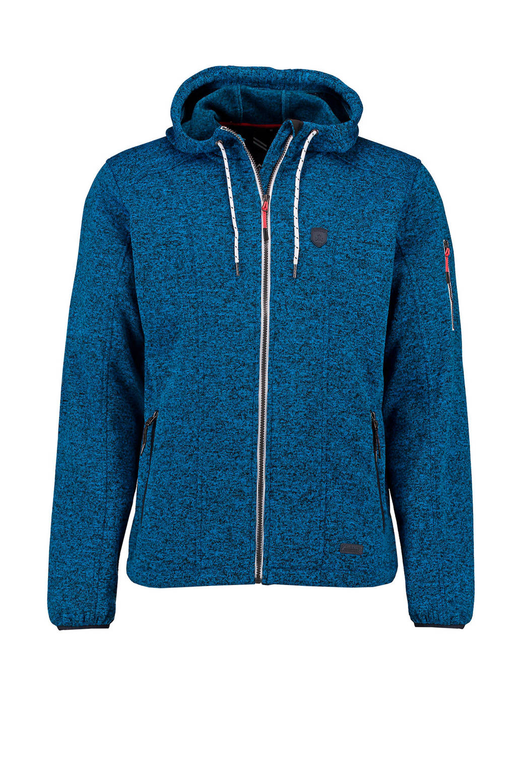 Kjelvik fleece vest Ury blauw, Blauw