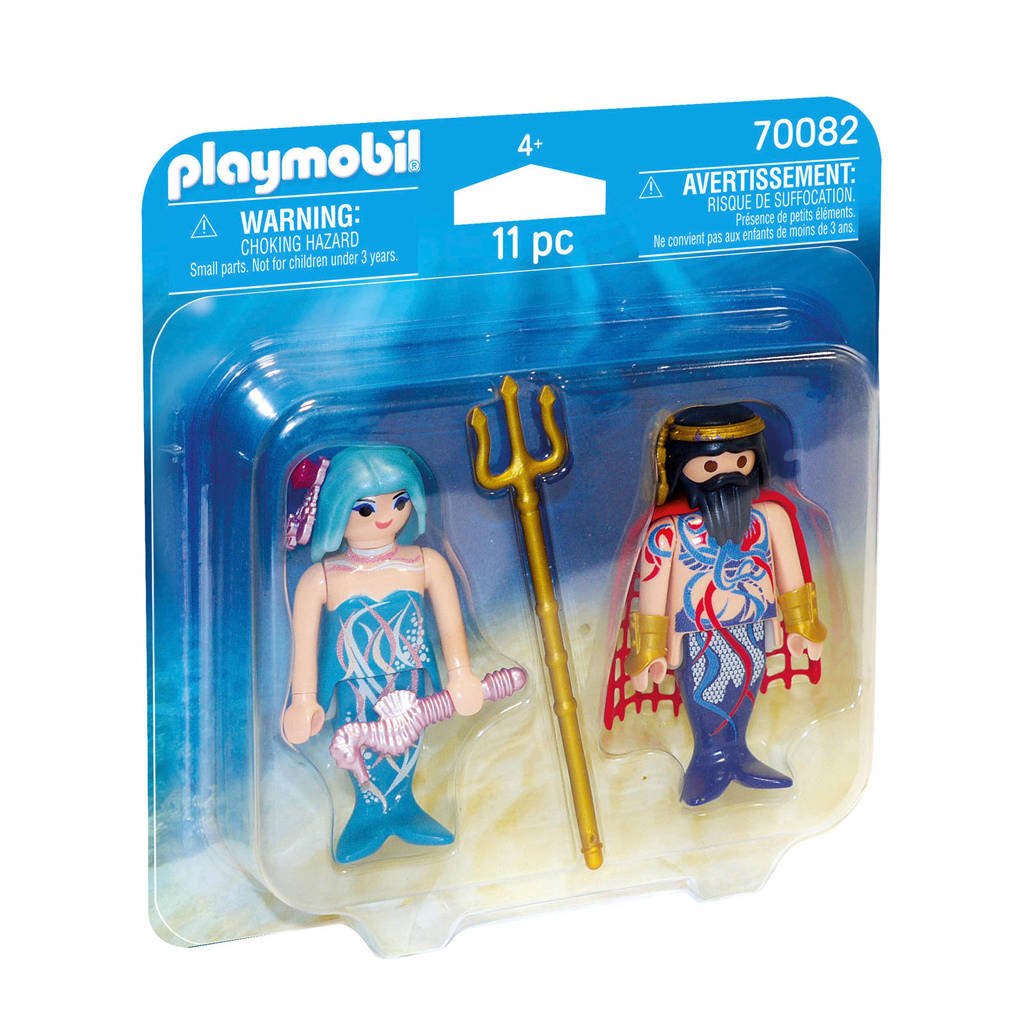 Playmobil Duopack Zeekoning en meermin 70082