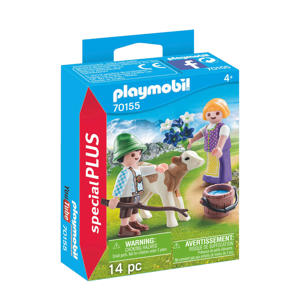 Kinderen met kalf 70155