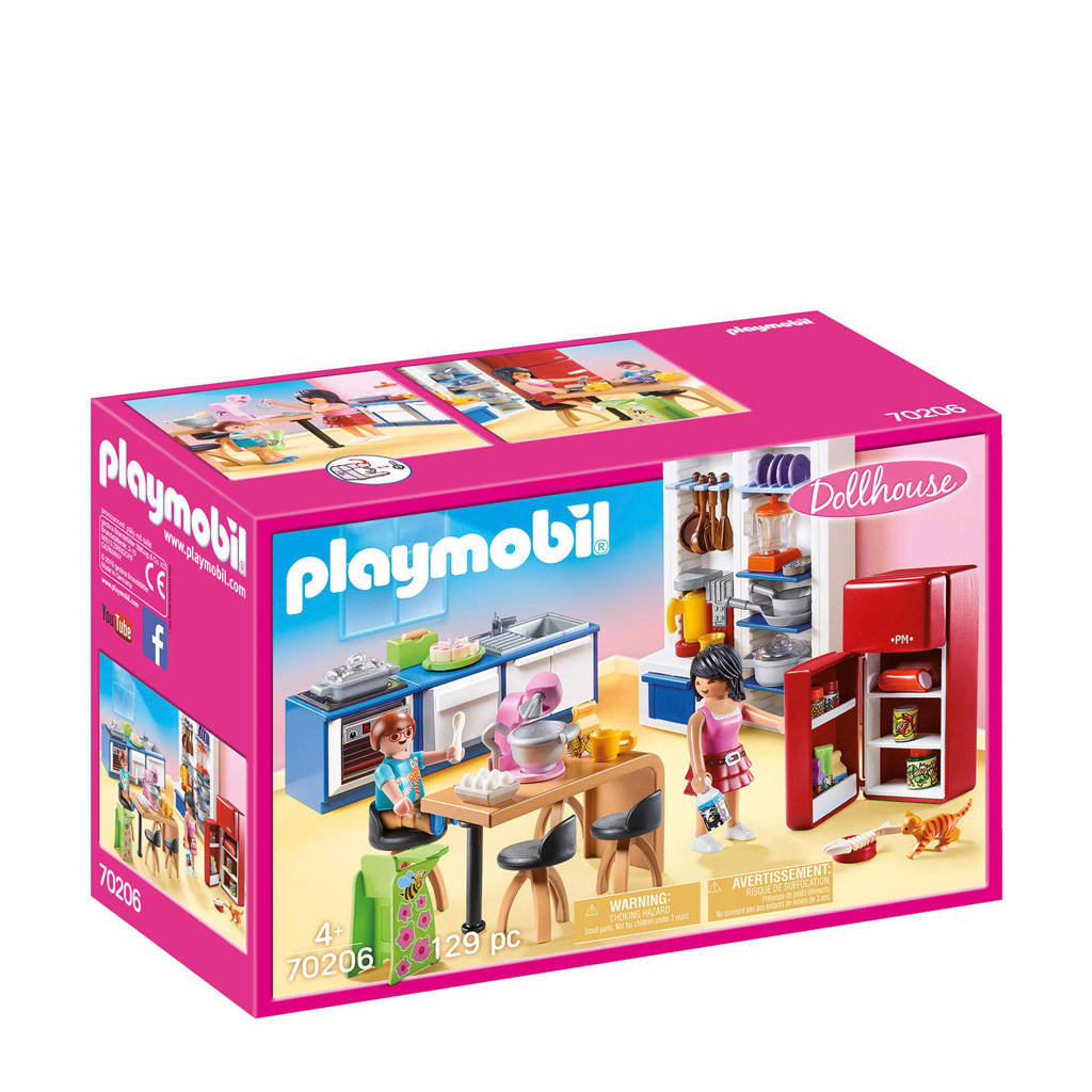 Playmobil Dollhouse  Leefkeuken 70206