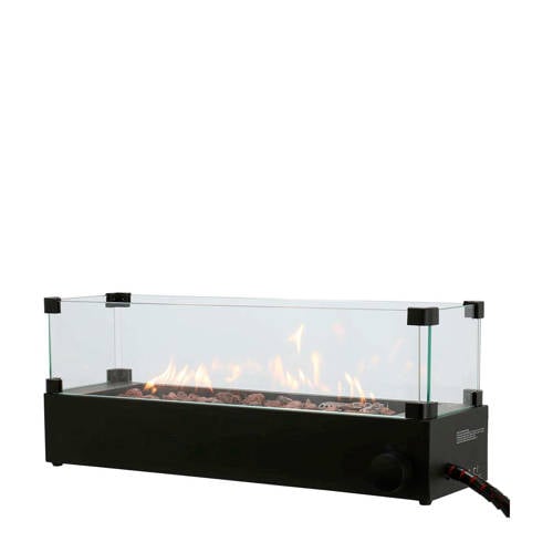 Cosi Fires tafelbrander opbouw 70x20 cm - Zwart