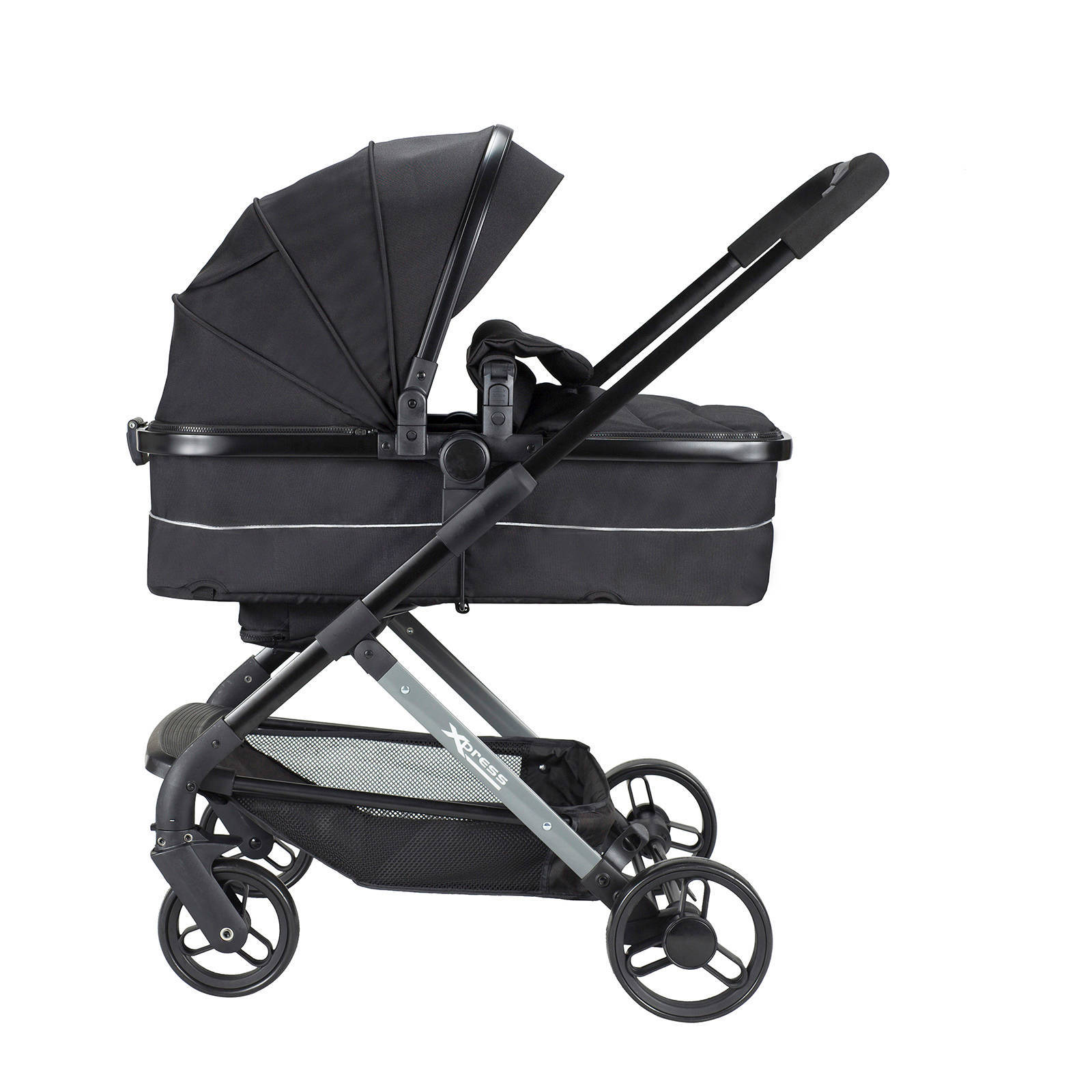 Xadventure kinderwagen+reiswieg zwart | wehkamp