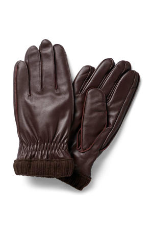 leren handschoenen bruin