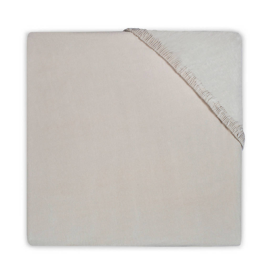 Little Lemonade hoeslaken boxmatras 75x100 cm zand, Zand