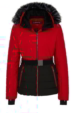 ski-jack Jaalanka rood/zwart