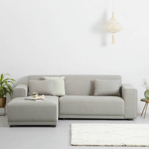Wehkamp Home hoekbank links Bornholm - Lichtgrijs