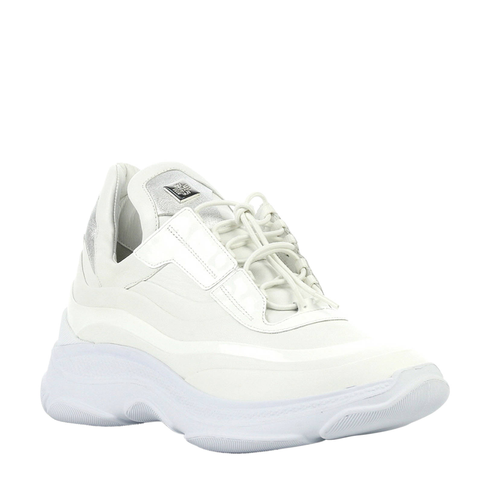 Högl leren sneakers wit | wehkamp