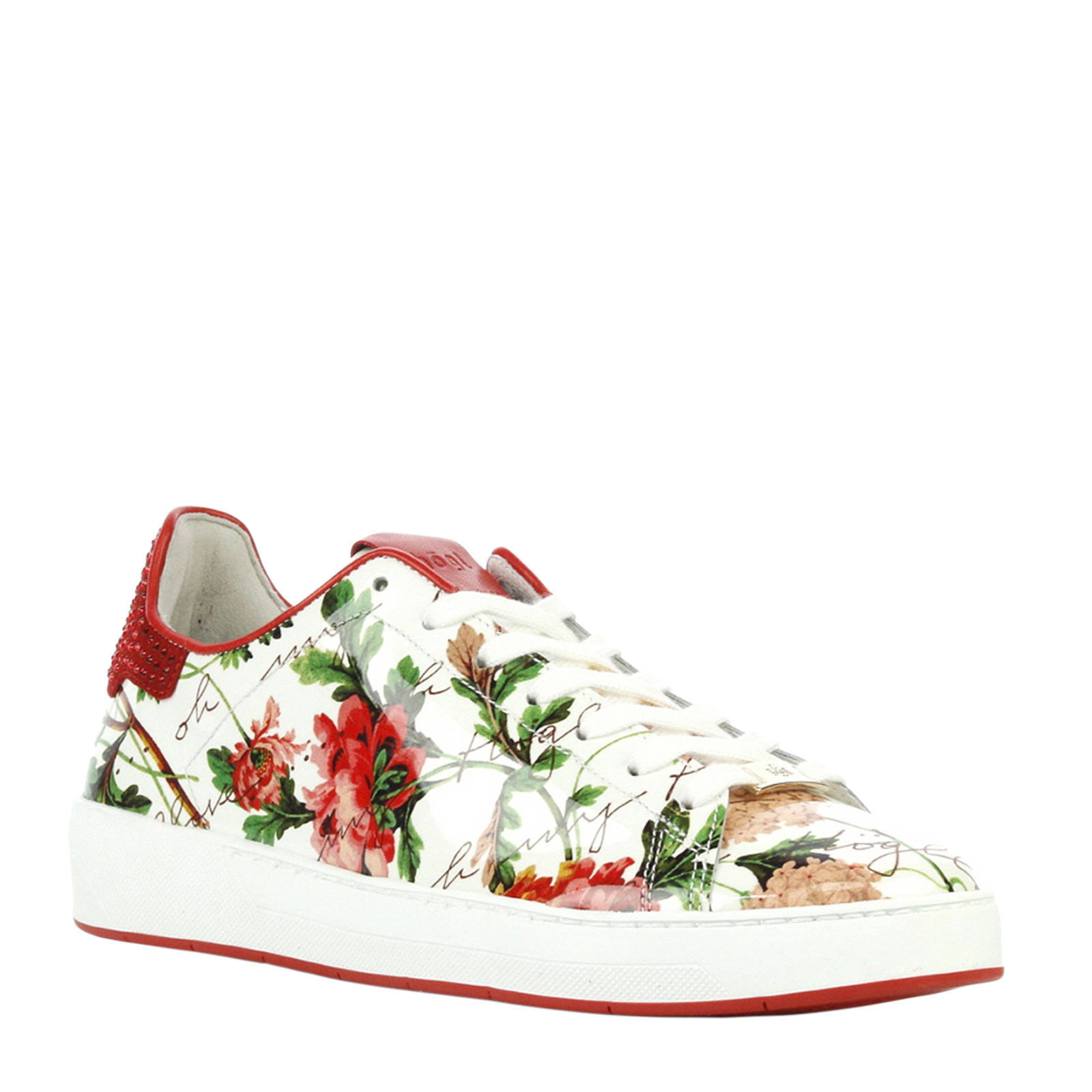 Rieker sneakers met bloemenprint - Schoenen.nl