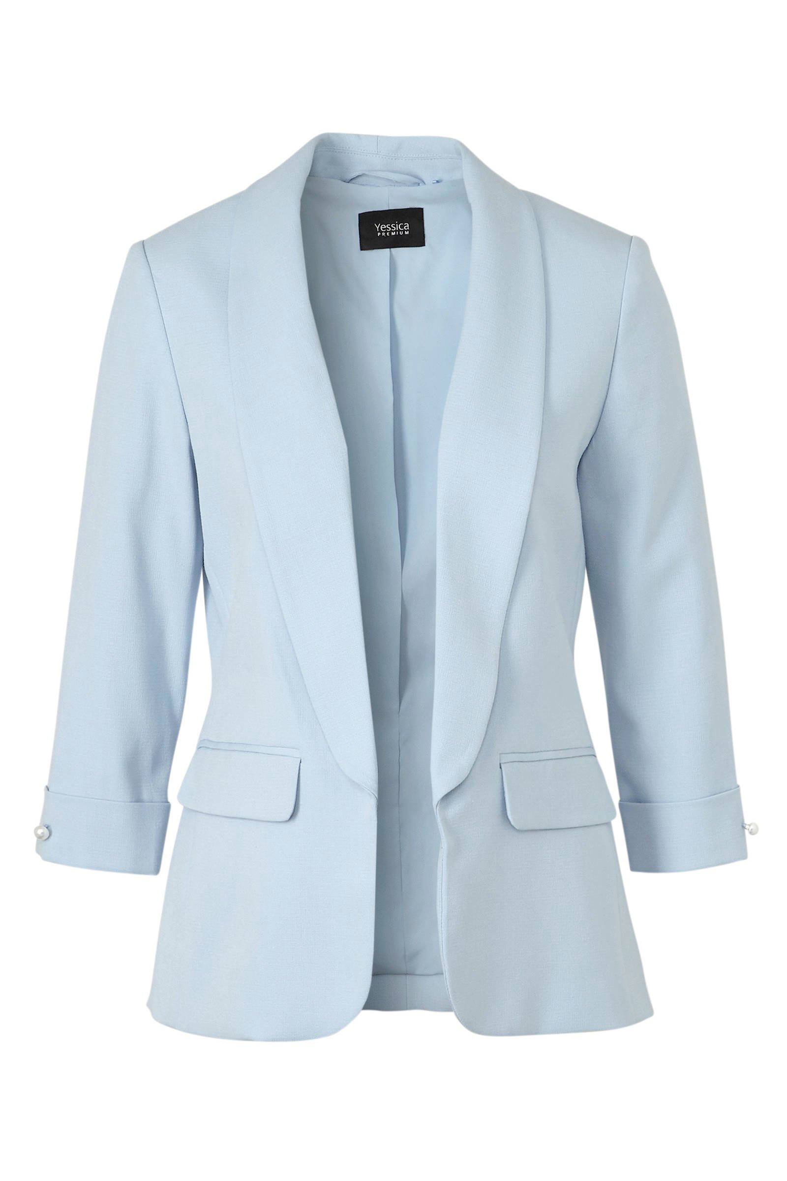 lichtblauwe blazer dames