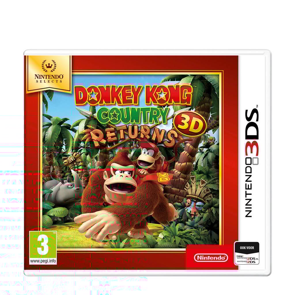 Donkey Kong Country Returns (Nintendo 3DS), -