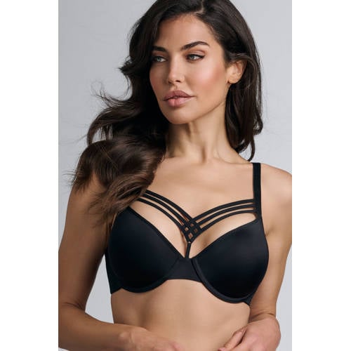 marlies dekkers Signature voorgevormde beugelbh Dame de Paris zwart afbeelding
