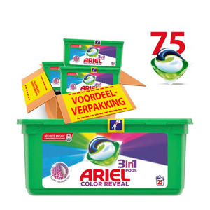 Color Reveal 3in1Pods wasmiddelcapsules 3 x 25 wasbeurten