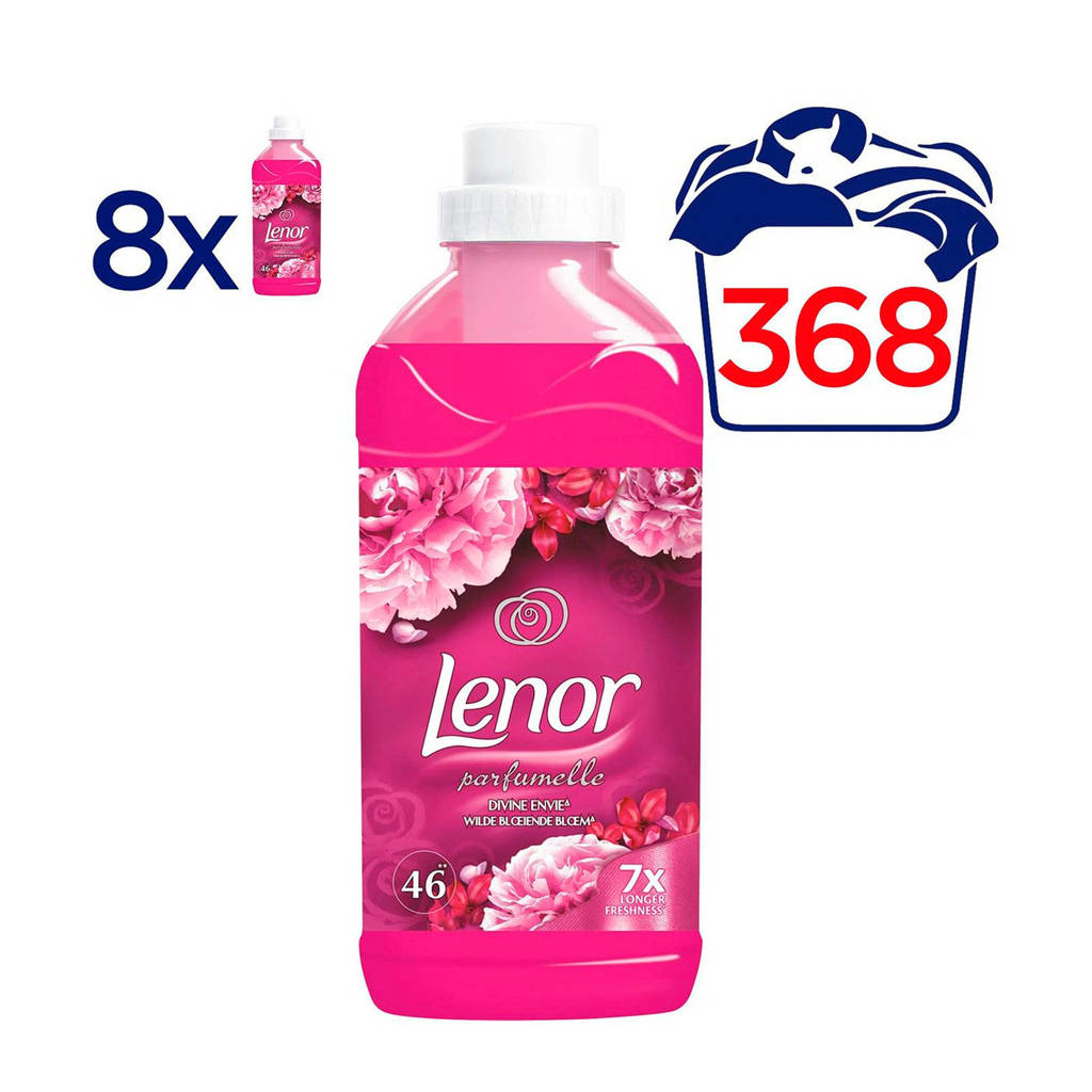Lenor Wilde Bloem wasverzachter 8 x 46 wasbeurten