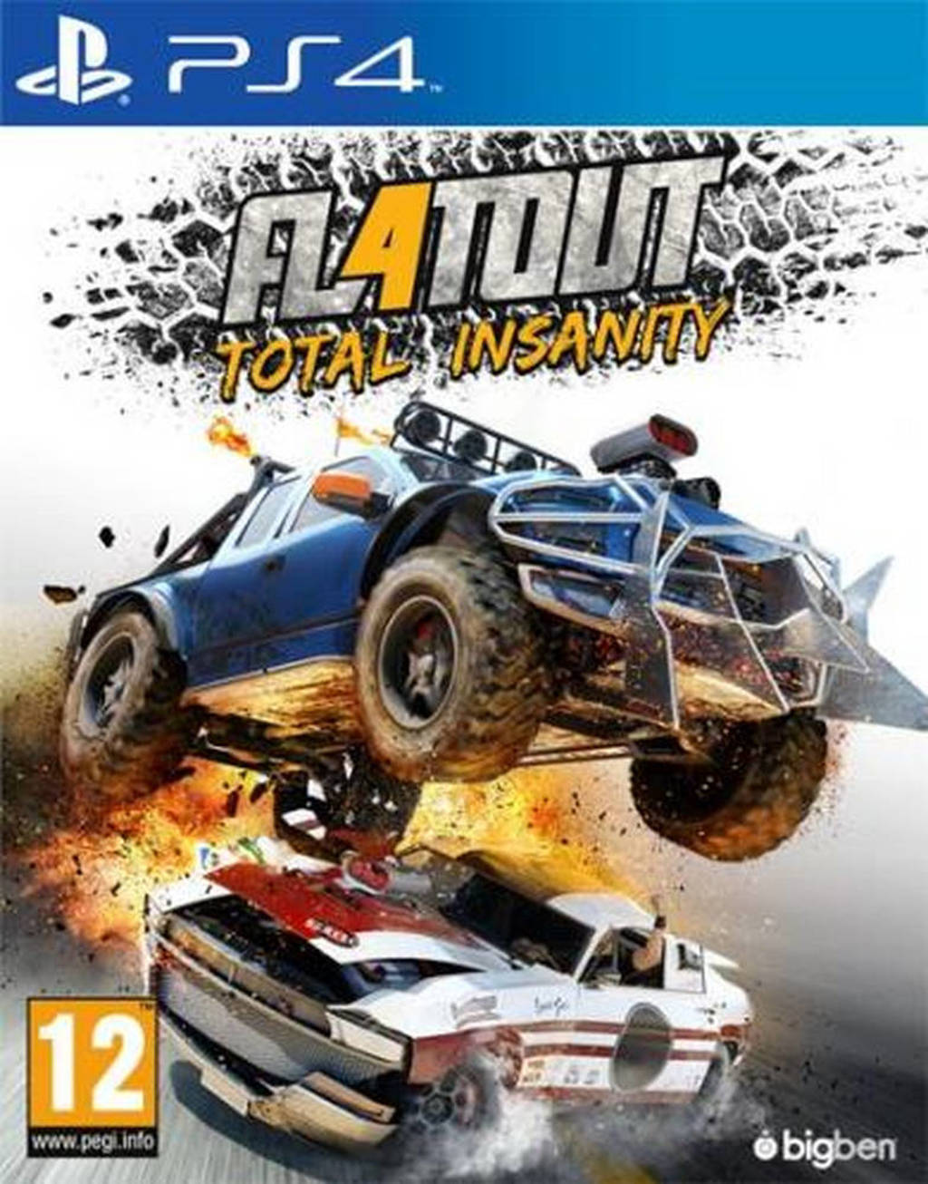 Flatout 4 - Total insanity (PlayStation 4), N.v.t.