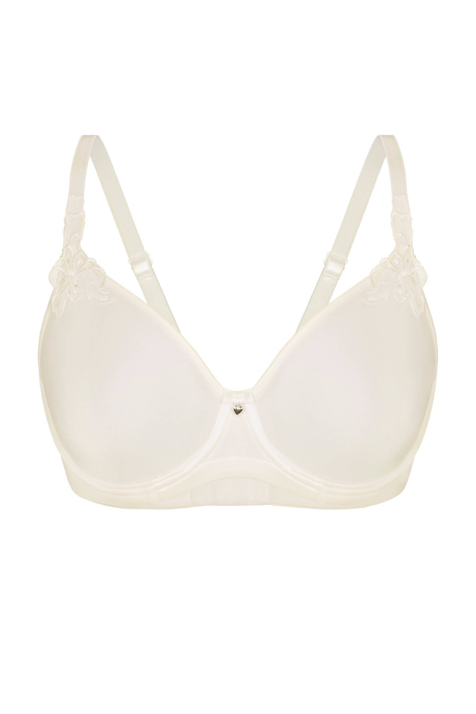 SASSA Soft-BH Jacquard damesbeha voor dagelijks gebruik, Wit - Wit (wit 00100), 85B