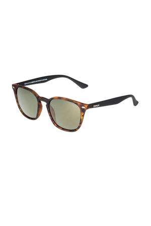 zonnebril Dagmar met tortoise print bruin/zwart