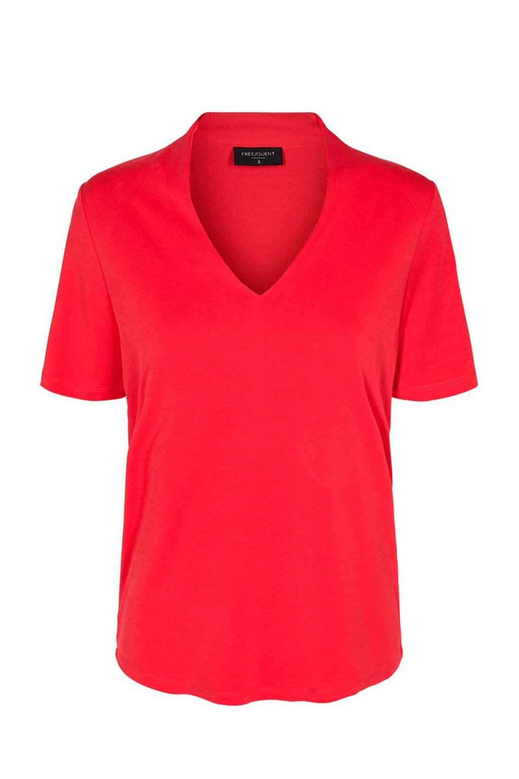 FREEQUENT T-shirt rood, Rood