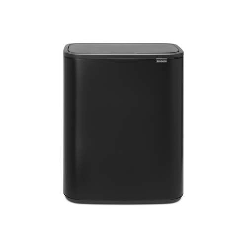 Brabantia Bo Touch bin prullenbak - 60 L - Matt Black - 