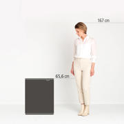 thumbnail: Brabantia Bo Touch Bin Prullenbak - 2 x 30 l - Matt Black