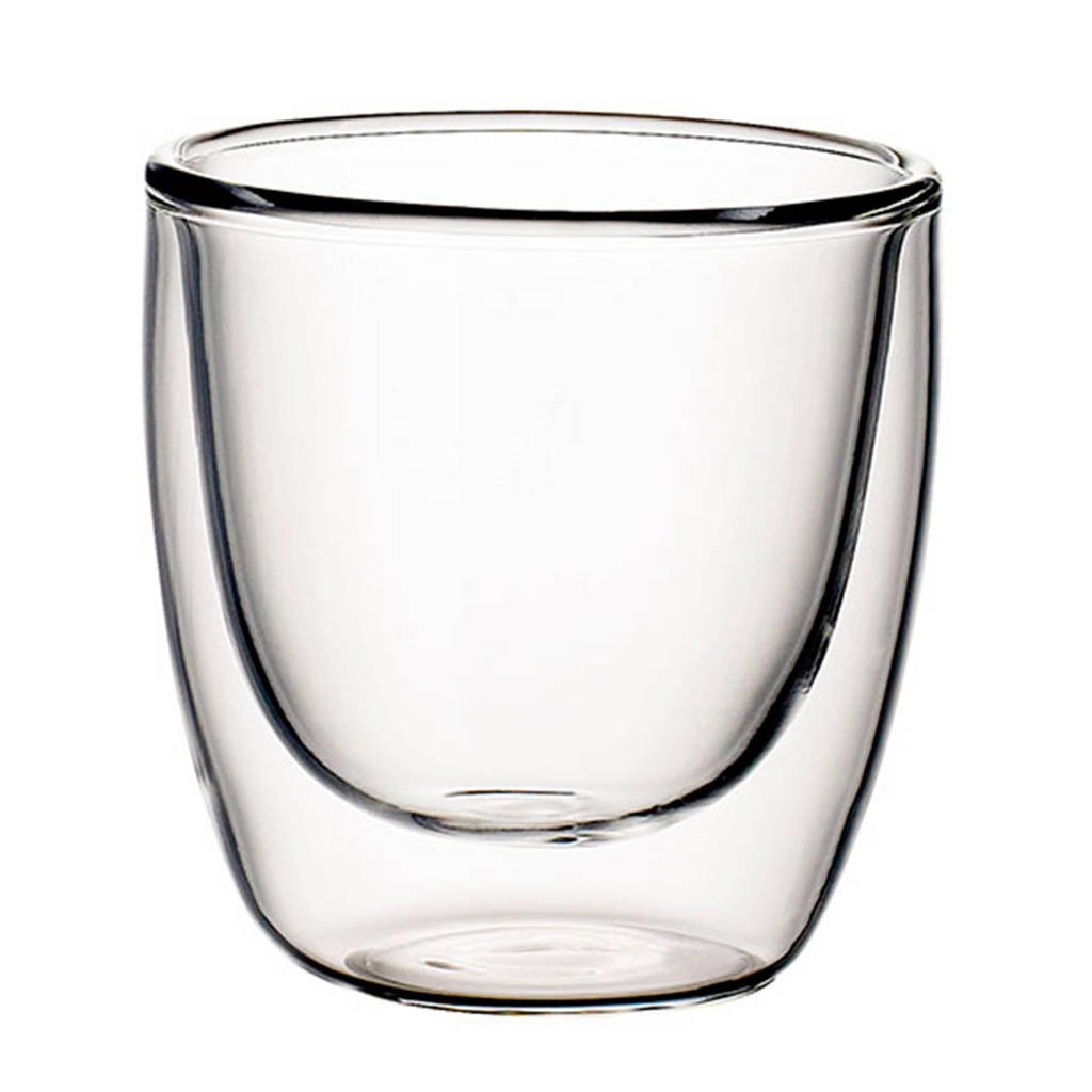 Villeroy & Boch Artesano Hot Beverages dubbelwandig glas - espresso (set van 2), Transparant