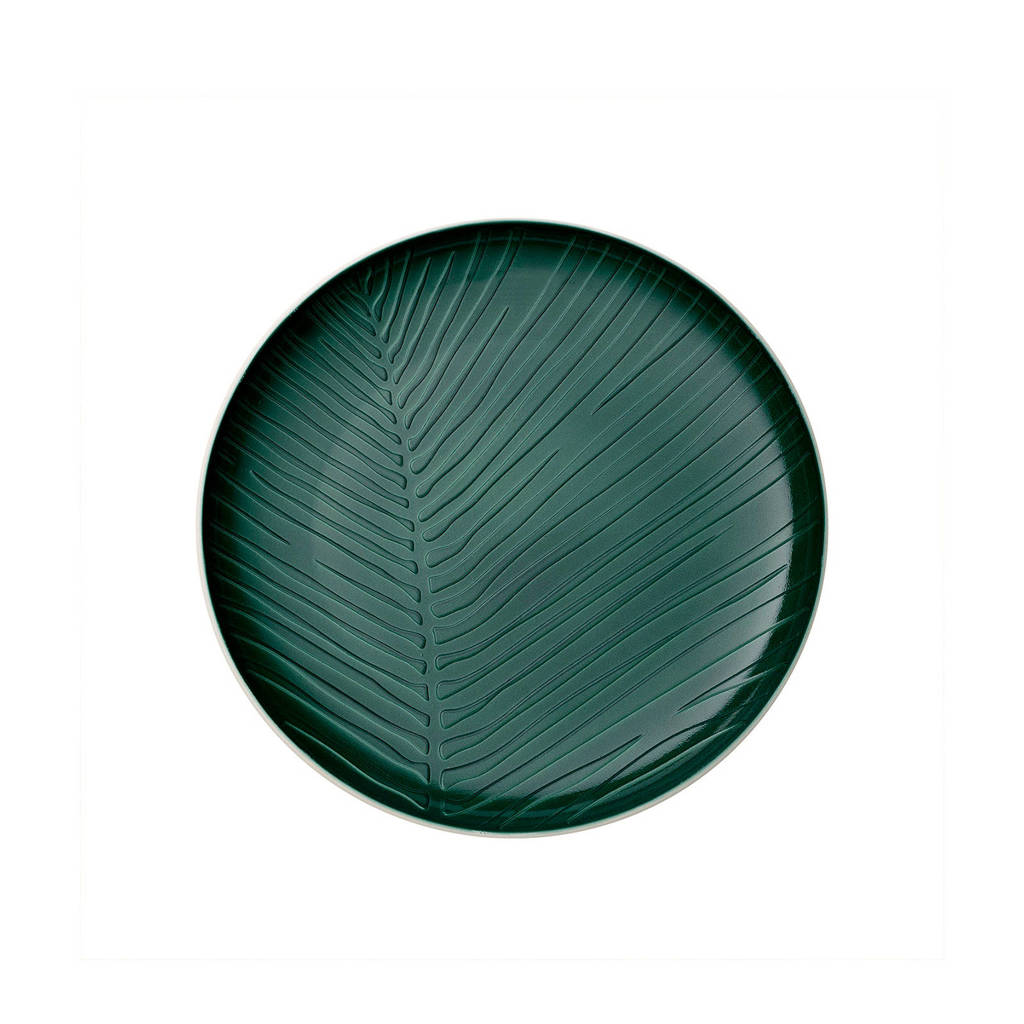 Villeroy & Boch It's my match dinerbord - Green Leaf (Ø24 cm), Groen
