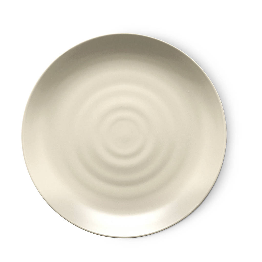 Miljuschka Mil & Match dinerbord (Ø34 cm), Naturel