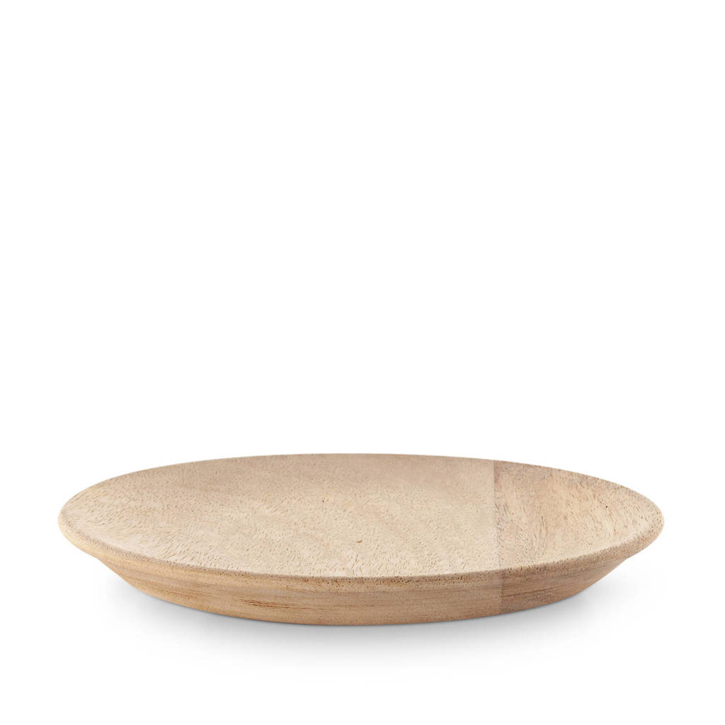 Miljuschka Mil & Match ontbijtbord (Ø20 cm), Naturel