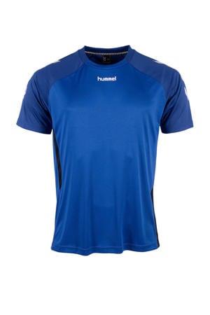 Senior  sport T-shirt blauw