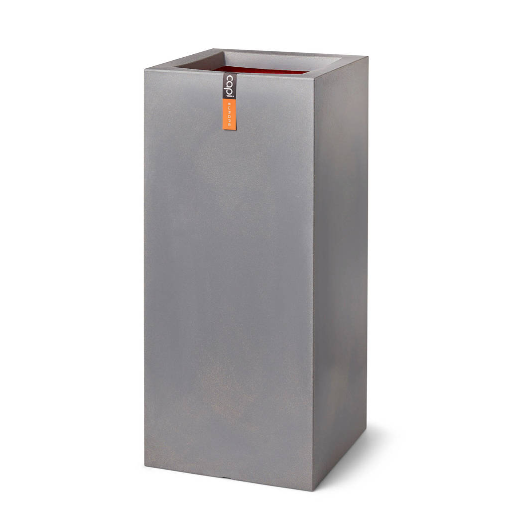 Capi bloempot Urban Smooth (h79xb36xd36 cm), Grijs