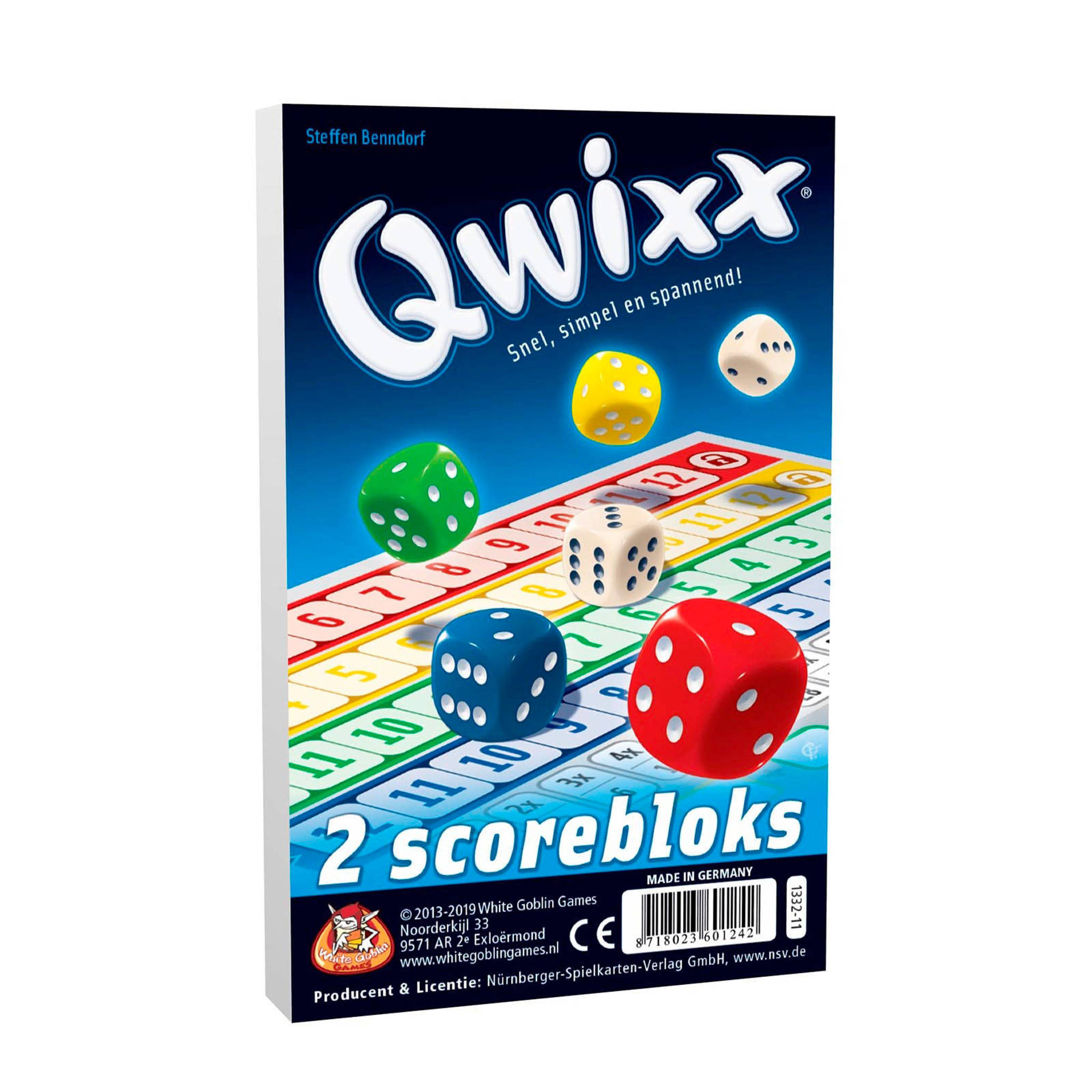 White Goblin Games Score blocks | wehkamp