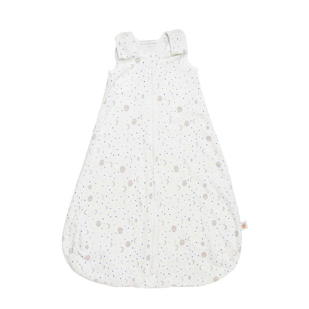 Ergobaby Classic baby slaapzak silver moons, Wit/grijs