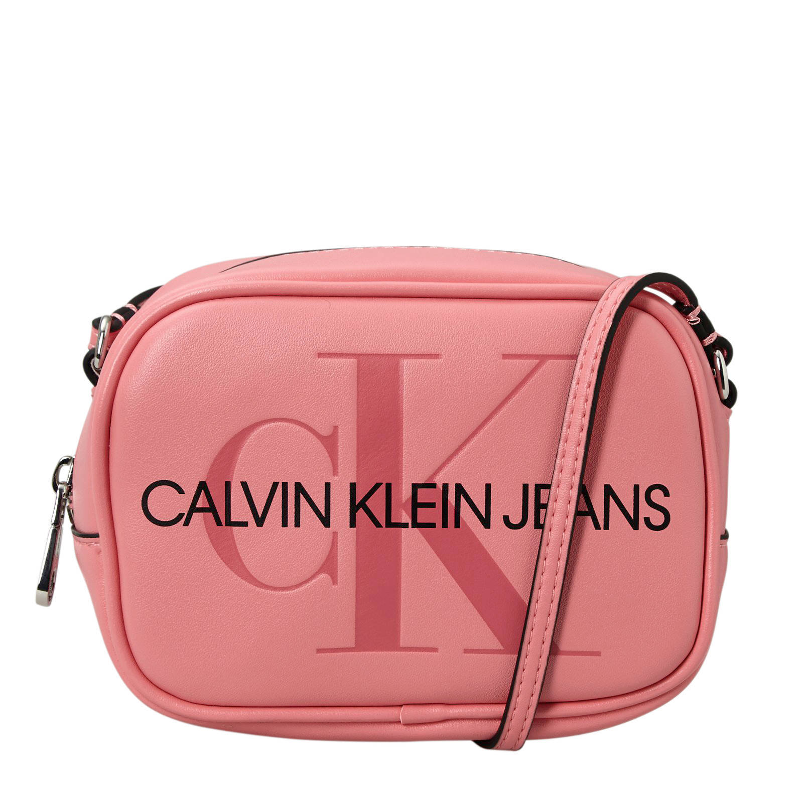 calvin klein sculpted monogram camera bag