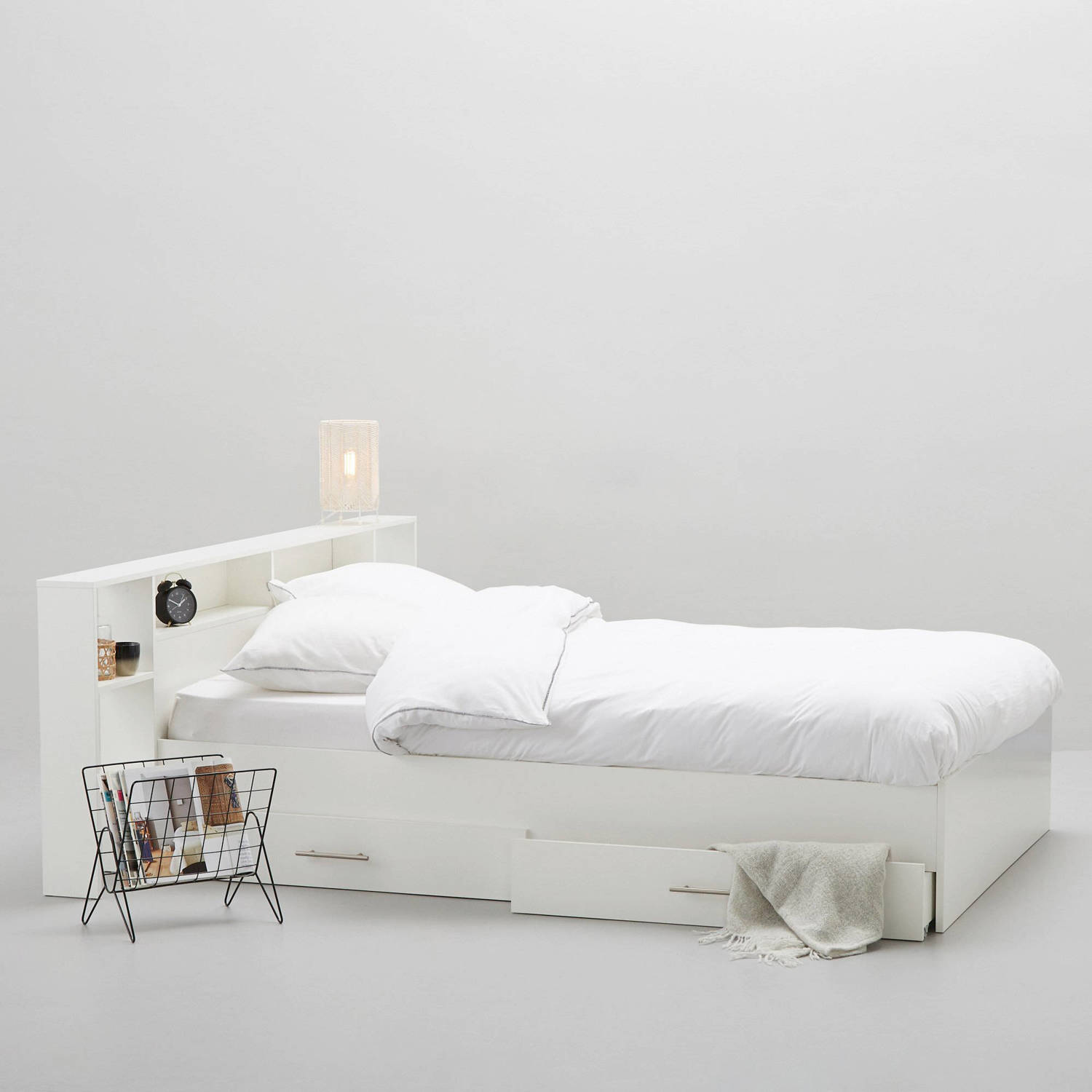 Wehkamp Home bed Fenna met bedlades (140x200 cm)