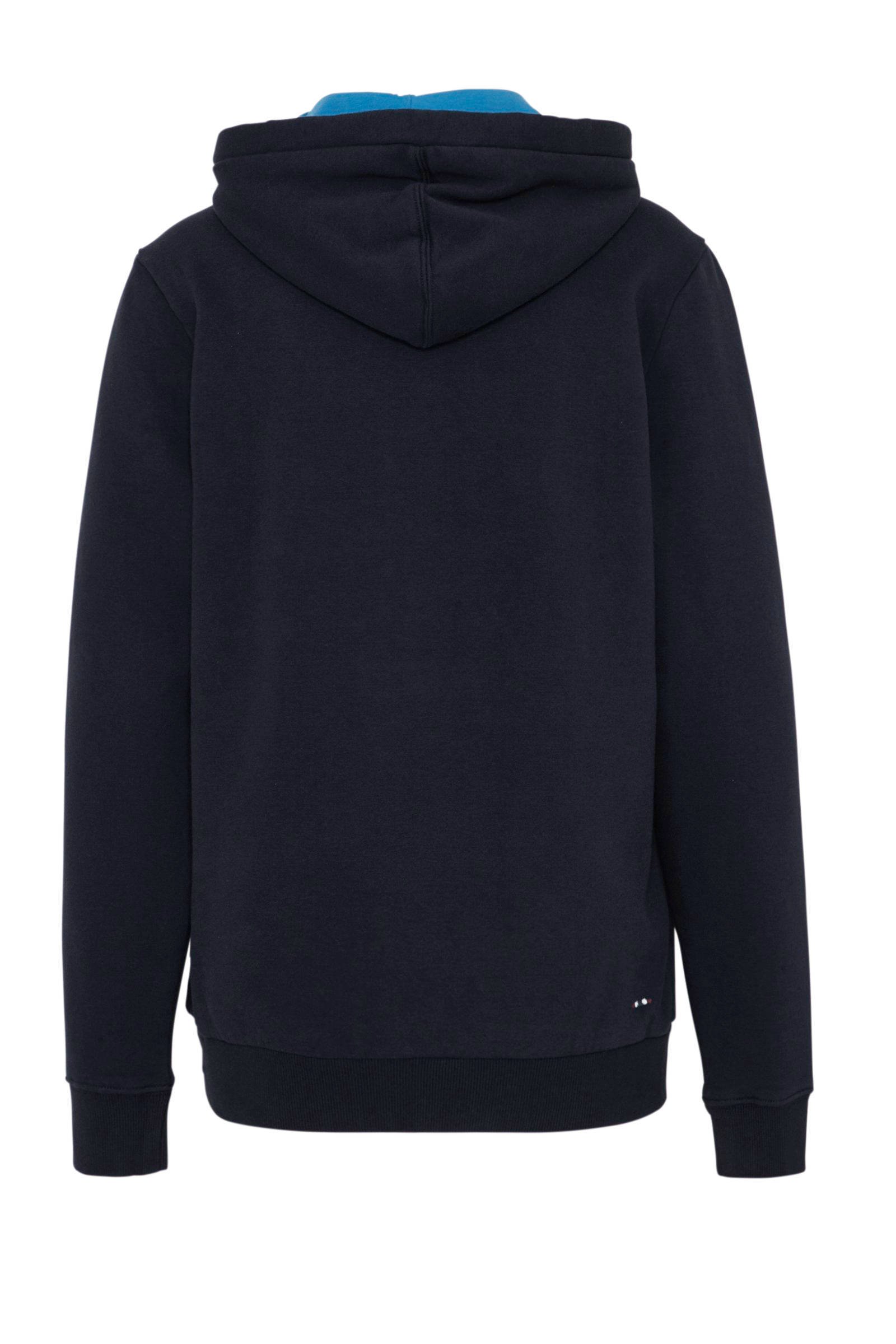 Napapijri hoodie Burgee donkerblauw | wehkamp Napapijri hoodie Burgee met logo donkerblauw | wehkamp