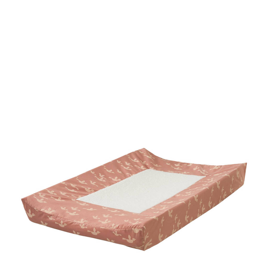 Fresk aankleedkussenhoes Birds, Roze