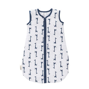 baby slaapzak muslin 2-laags giraf blauw