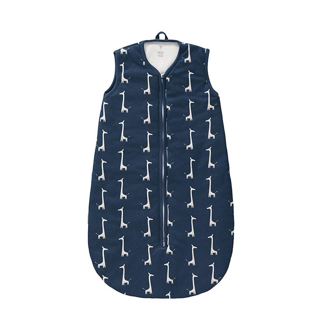 Fresk baby slaapzak donkerblauw 90 cm, Donkerblauw