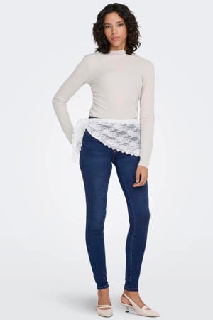 high waist skinny jeans ONLROYAL dark denim blue regular