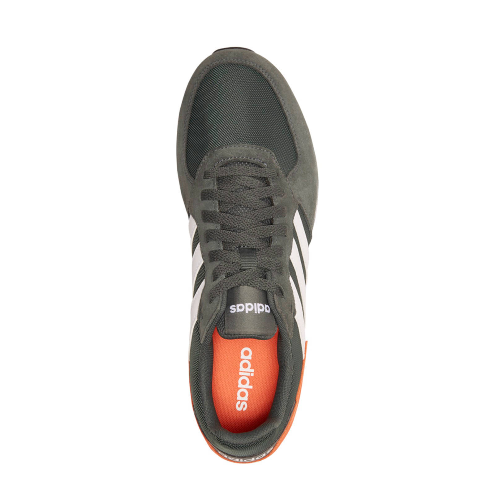 adidas 8K leren sneakers zwart/oranje/wit | wehkamp adidas 8K leren sneakers zwart/oranje/wit | wehkamp