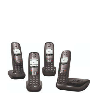 GIGNL-A4SPBOX-BLK Quarto huistelefoon