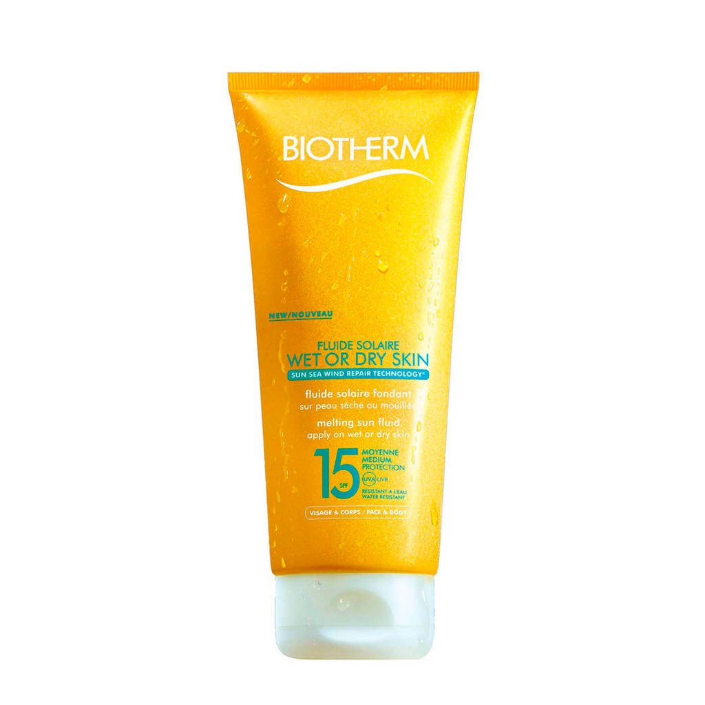 Biotherm Solaire Basic Fluide Solaire SPF15 zonnebrand - 200 ml