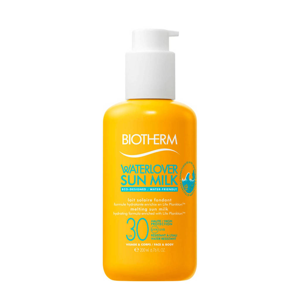 Biotherm Sun Waterlovers Sun Milk SPF30 zonnebrand - 200 ml