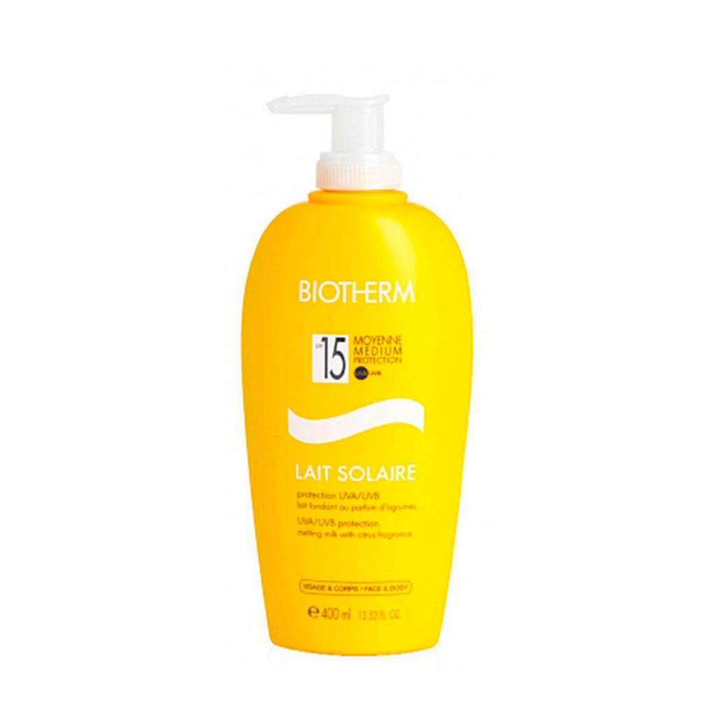 Biotherm Solaire Basic Lait Solaire Hydratant SPF15 zonnebrand - 400 ml