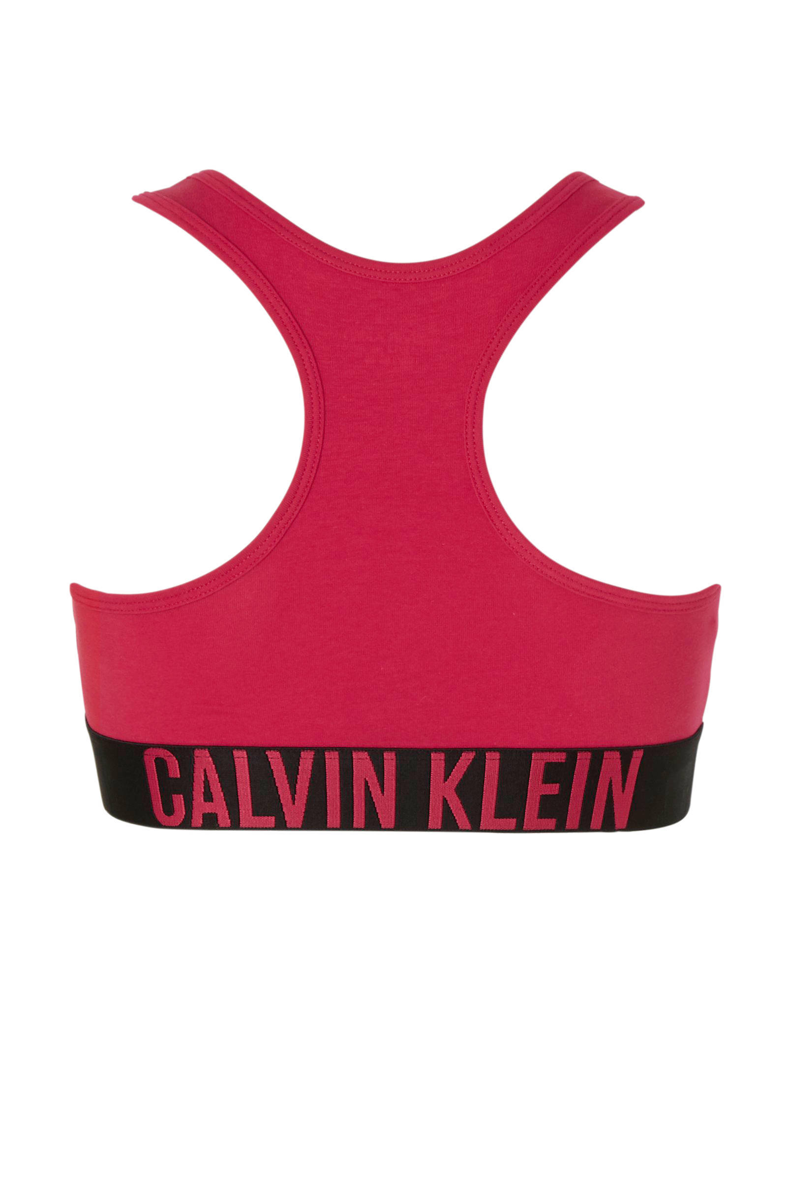 CALVIN KLEIN UNDERWEAR Bh Top - Set Van 2 Fuchsia/grijs Melange | Wehkamp